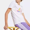 بچه گانه آرم سفید تیشرت برند adidas کد 1749867725