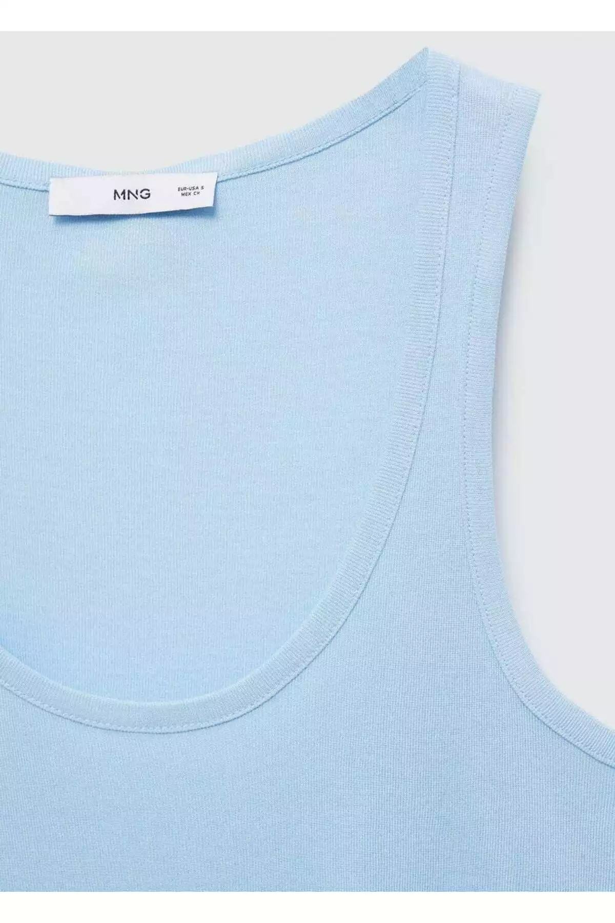 بلوز بافتنی بنددار برند MANGO کد 1750210098