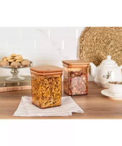 ظرف نگهداری چوب درب‎دار کاویرا برند Madame Coco کد 1750045869