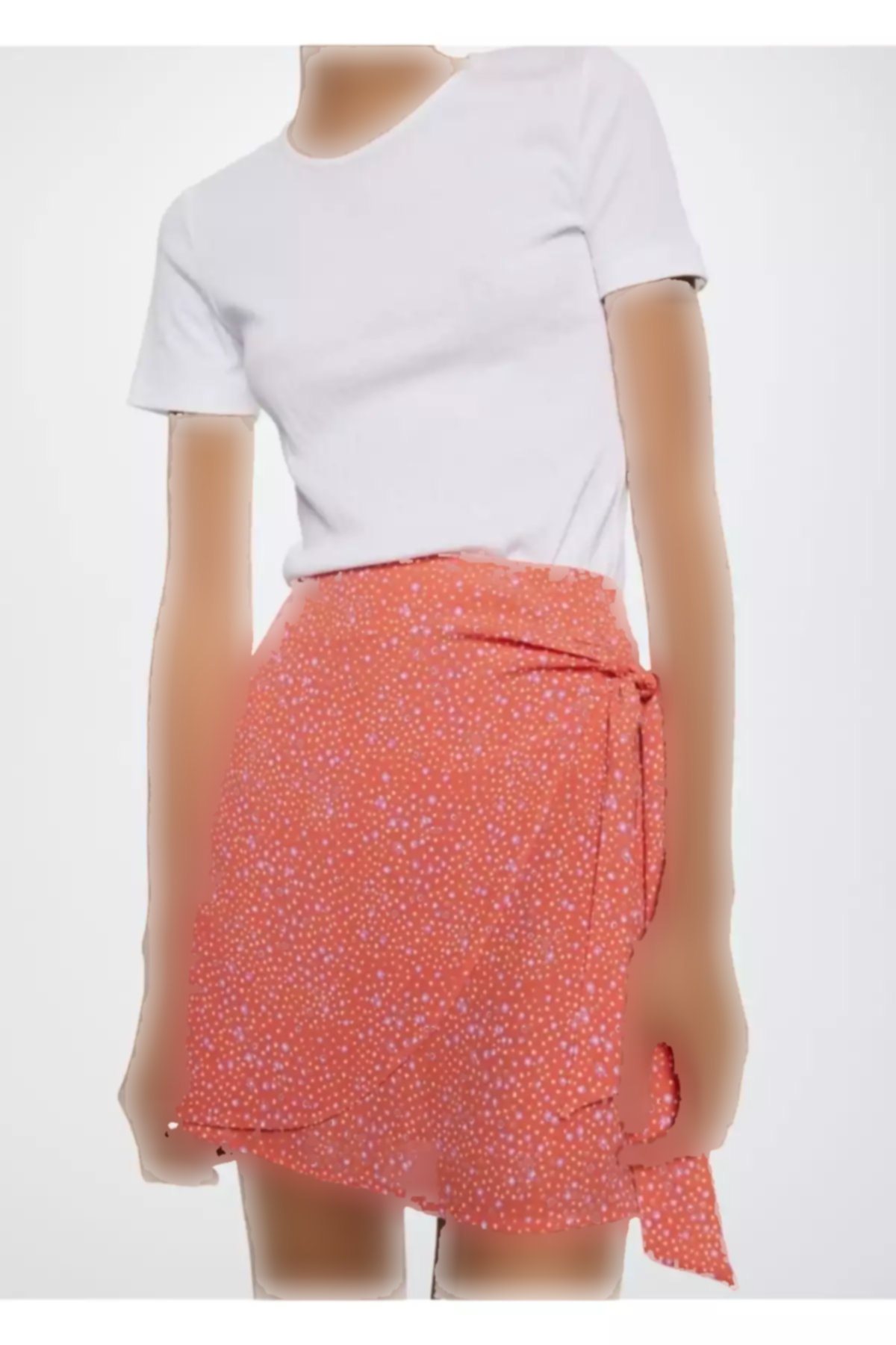 دامن برش طرحدار برند MANGO کد 1751193729