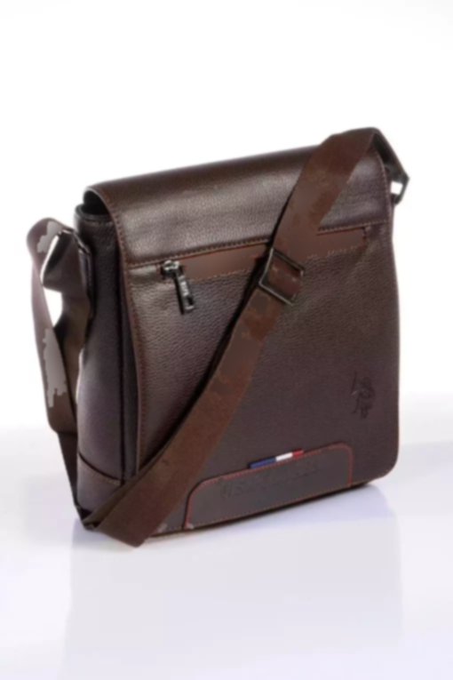 کیف دوشی ضربدری 8426مردانه قهوه assn برند U.S. Polo Assn. کد 1749172039