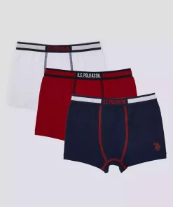 لباس زیر پسرانه سفید assn برند U.S. Polo Assn. کد 1750873931