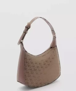 کیف دوشی آرم طرحدار برند MANGO کد 1749912738