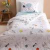 ست کاور سرویس خواب بچه گانه چاپی برند LC Waikiki کد 1750056069