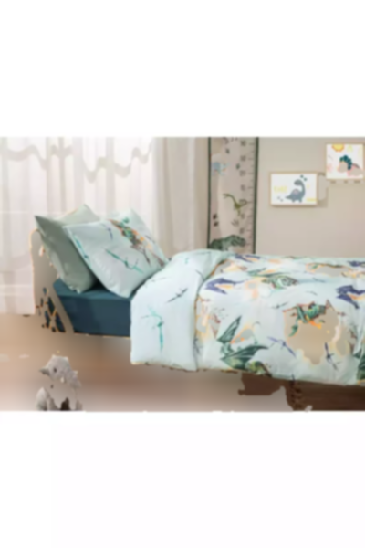 ست کاور سرویس خواب پنبه پسرانه سبز 160x220cm برند English Home کد 1750049231