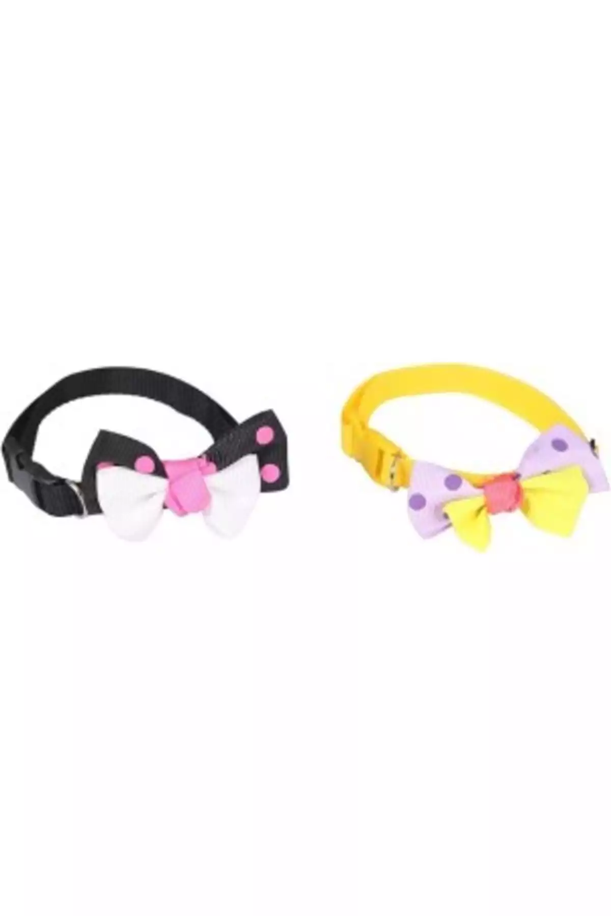 340 2قطعه، گردن سگ گربه پاپیون دار سیاه چند رنگ زرد) ، یقه X-Perk برند Pawise کد 1750913590