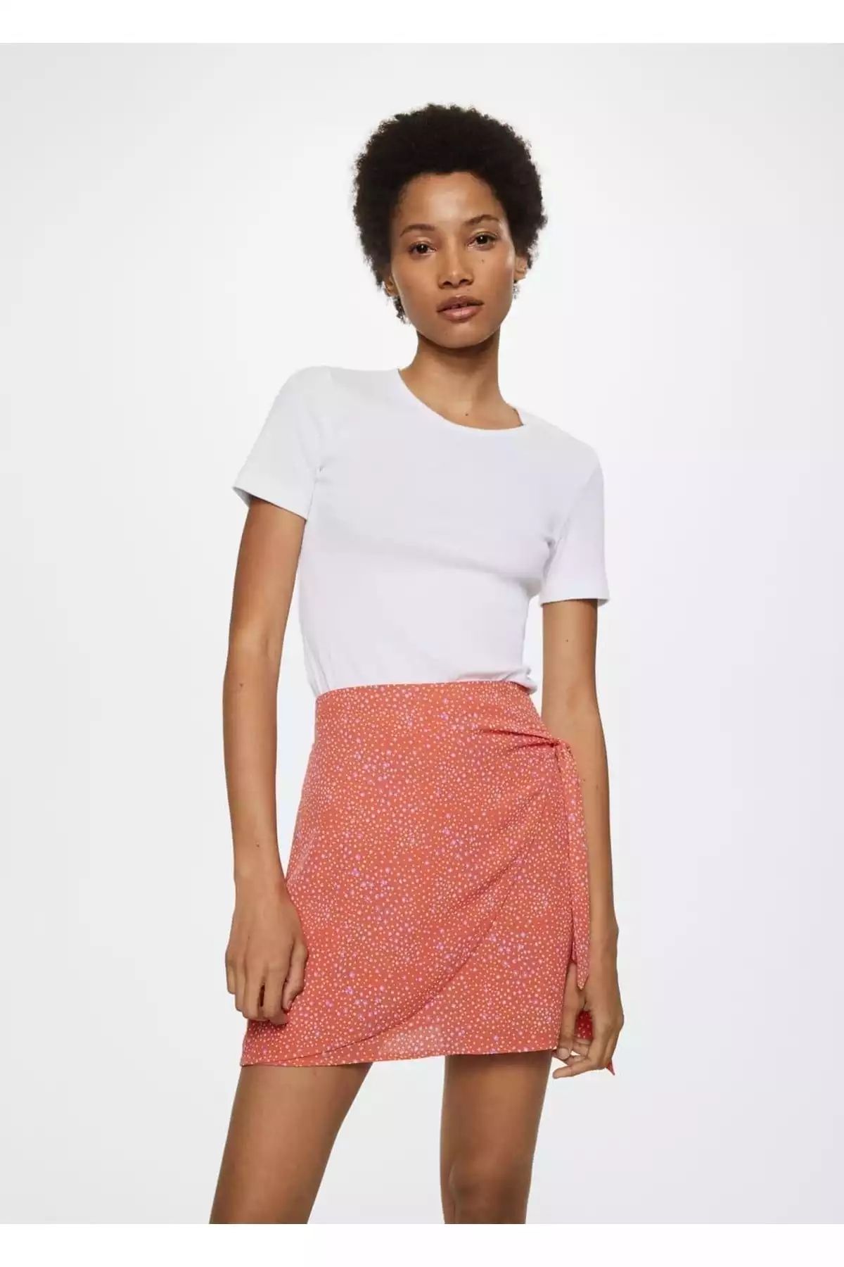 دامن برش طرحدار برند MANGO کد 1751193729