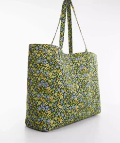 طرح‎دار گل ها تابستانی کیف برند MANGO کد 1749921075