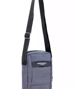 کیف دوشی طوسی برند U.S. Polo Assn. کد 1749179469