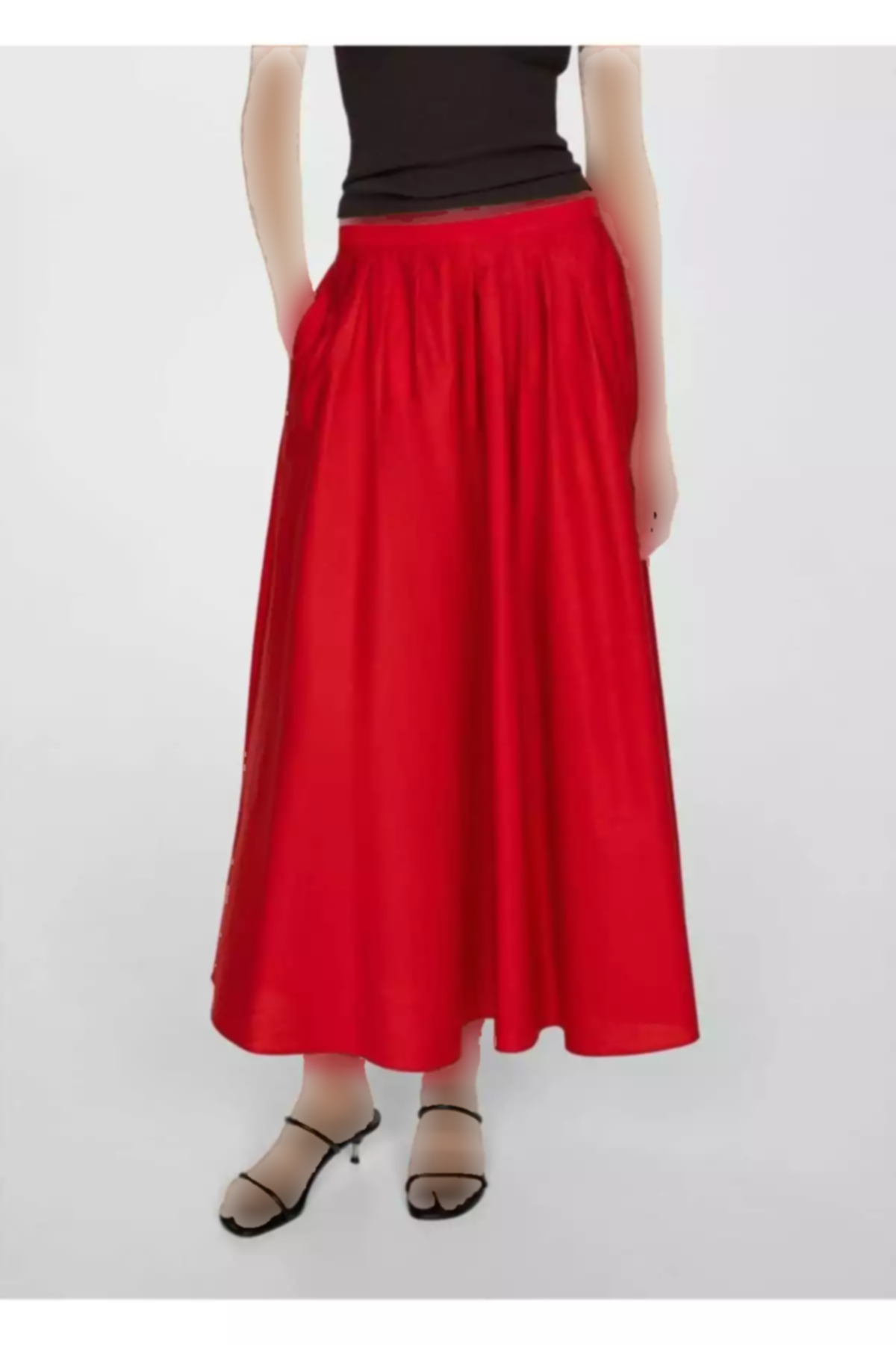 دامن پیله دار برند MANGO کد 1751181986