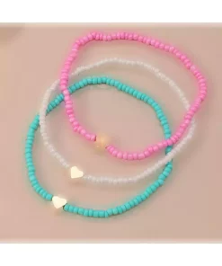 مهره دار ست قلب طلایی زنانه برند monalisatoka کد 1749442939