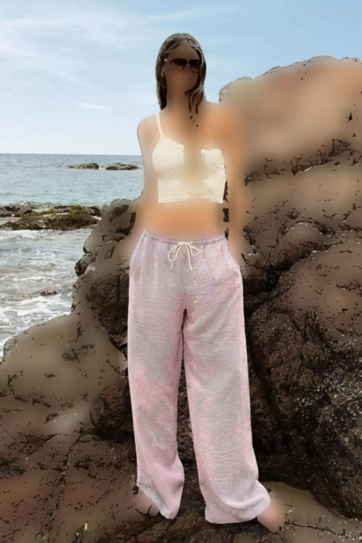 راهراه شلوار برند Bershka کد 1750843865