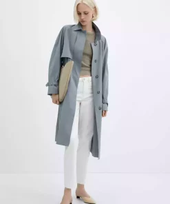 بلوز پنبه ای شسته شده برند MANGO کد 1750221063