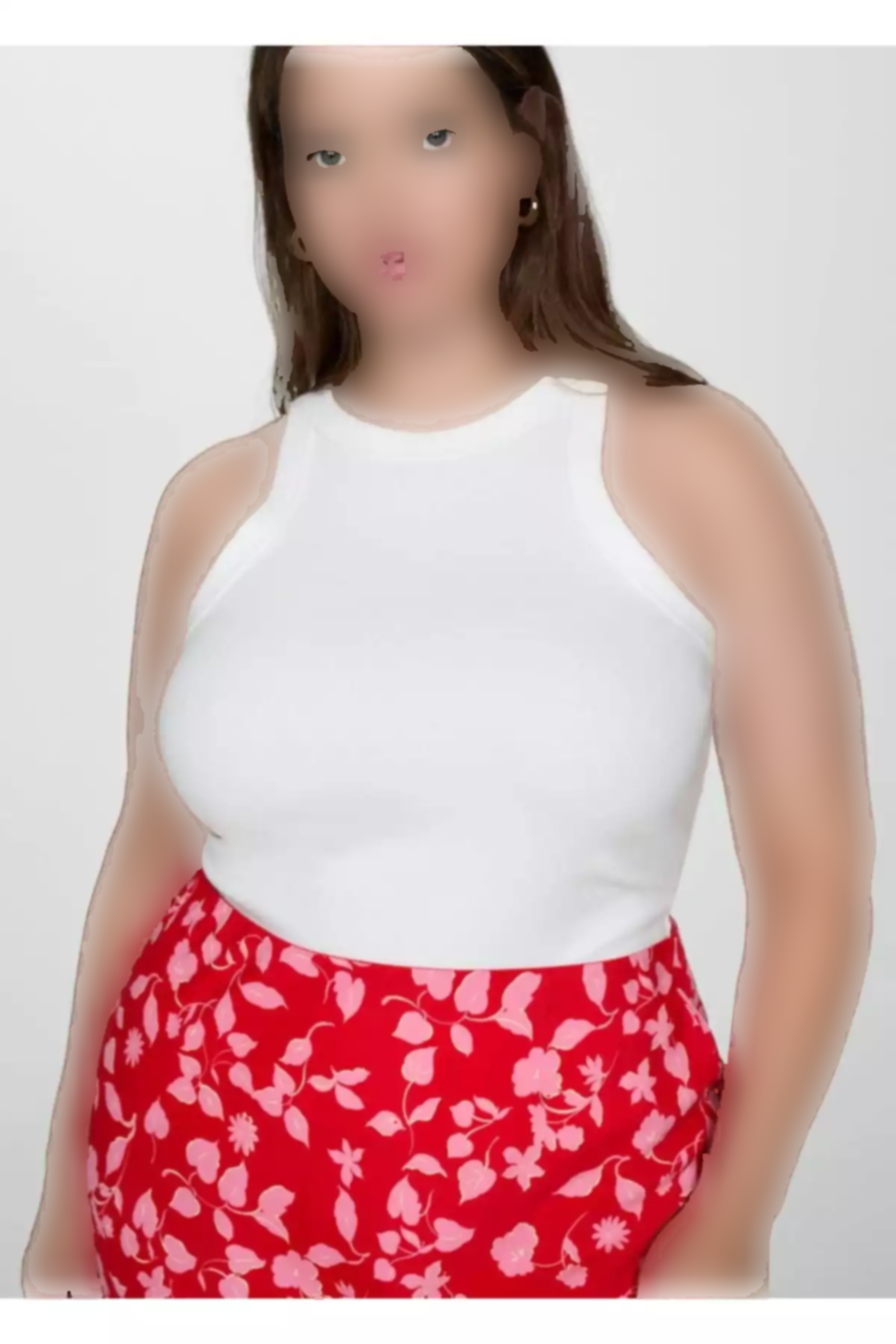 دامن بلند طرحدار برند MANGO کد 1751193724