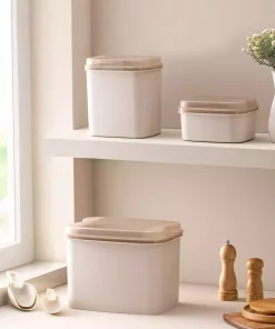 ظرف نگهداری ست بژ 30cm برند Madame Coco کد 1750041790