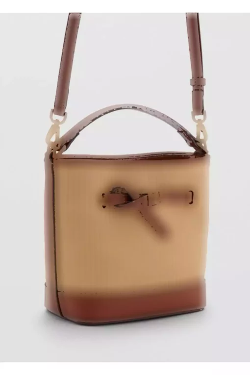 سگک طرح‎دار کیف سطل برند MANGO کد 1749912857