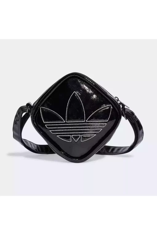کیف دوشی کلاسیک الماسی مشکی زنانه برند adidas کد 1749925263