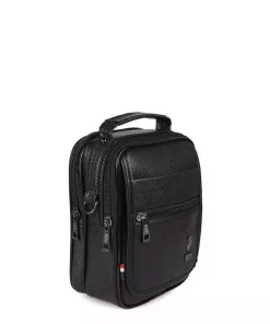 کیف دوشی مشکی برند U.S. Polo Assn. کد 1749179524
