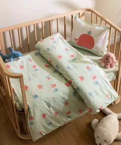 ست کاور سرویس خواب کودک پنبه ای طرحدار برند LC Waikiki کد 1750049232