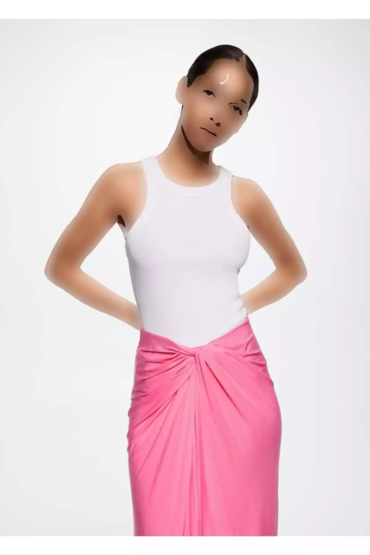 دامن تزئینی طرحدار برند MANGO کد 1751182043