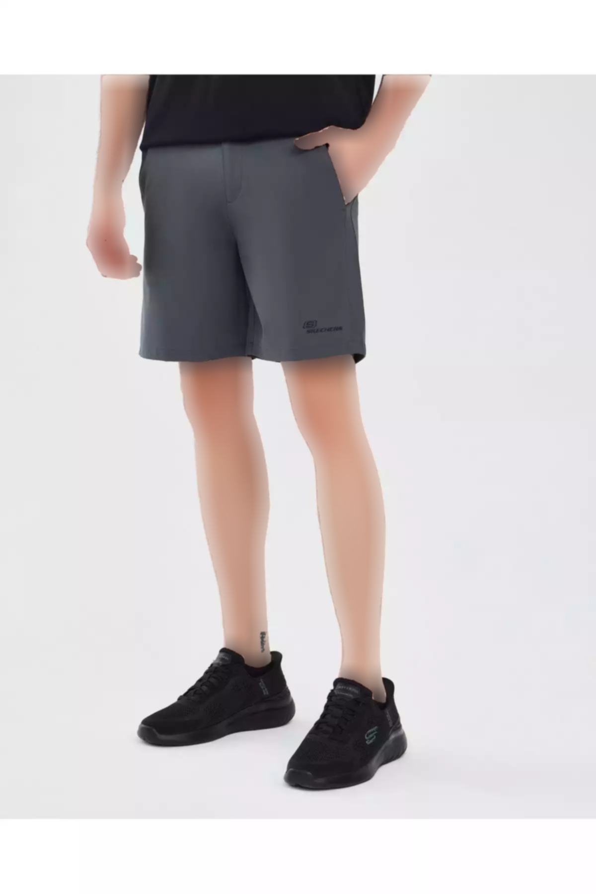 شلوارک میکرو 70 طوسی مردانه برند Skechers کد 1749404530