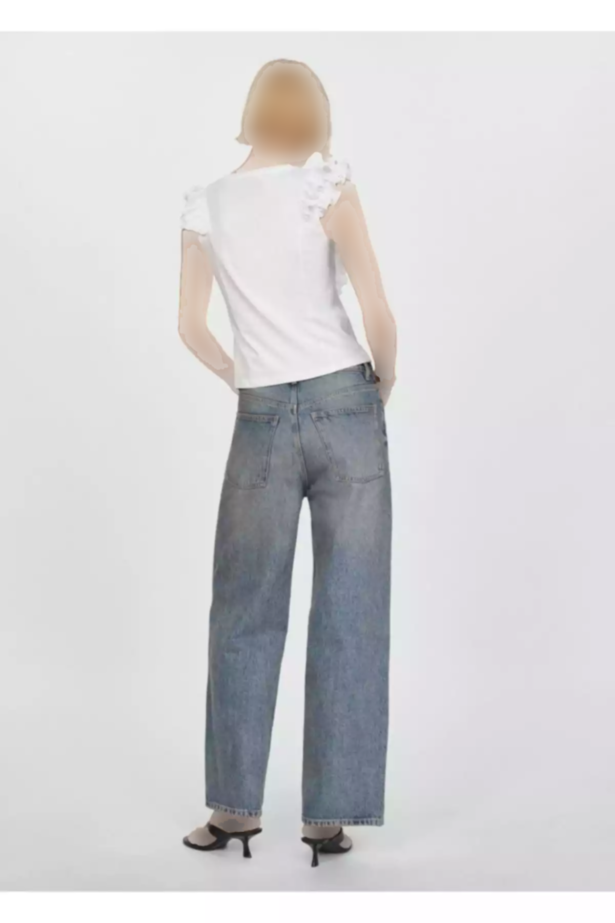 پنبه ای چیندار تیشرت برند MANGO کد 1750210103