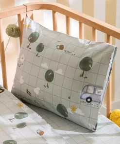 ست کاور سرویس خواب کودک خانه تک نفره چاپی برند LC Waikiki کد 1750052471