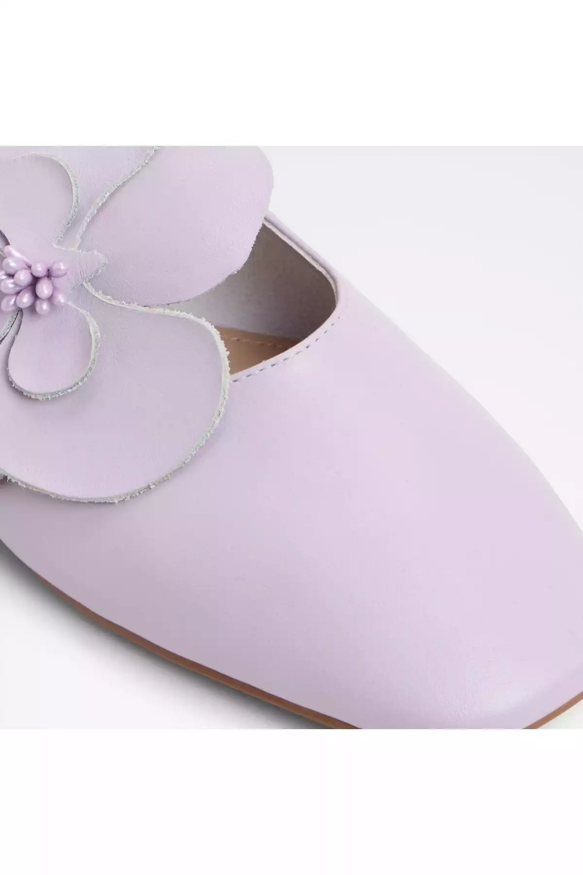 کفش عروسکی ساده بنفش روشن & چرم اصل زنانه فلورالینا برند Aldo کد 1750620733