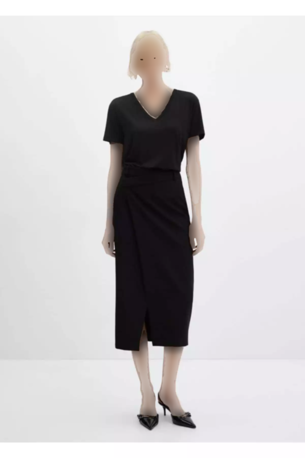 یقه دار هفت تیشرت برند MANGO کد 1750221193