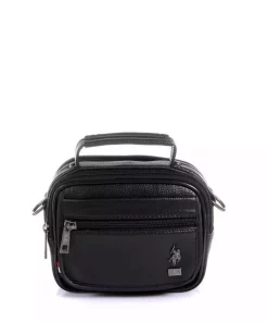 کیف دوشی مشکی برند U.S. Polo Assn. کد 1749179594