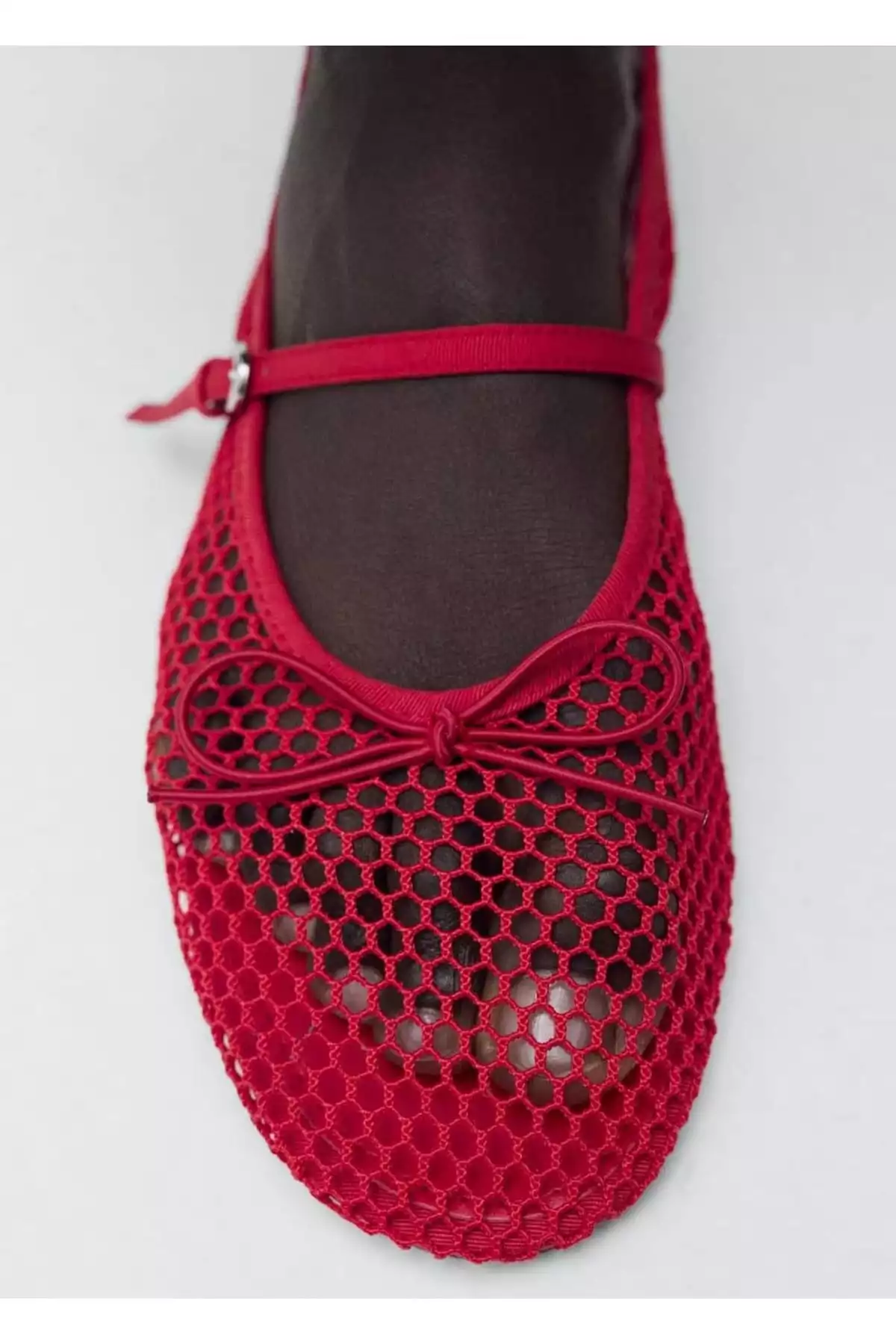 کفش عروسکی سگک دار برند MANGO کد 1750624989