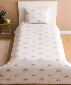 ست سرویس خواب تک نفره پنبه ای چاپی برند LC Waikiki کد 1750049235