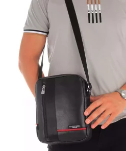 کیف دوشی مشکی مردانه برند U.S. Polo Assn. کد 1749172100