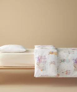ست کاور سرویس خواب ساده پنبه ای خرگوشی پودر برند English Home کد 1750049172