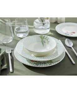 سرویس غذاخوری چینی 2نفره 8تکه آبی روشن برند English Home کد 1750184586