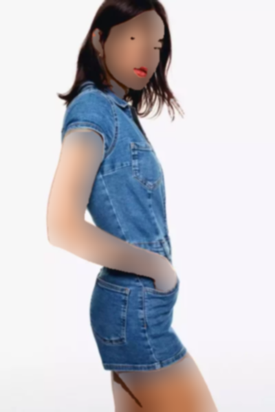 سرهمی کوتاه جین برند Bershka کد 1750149668