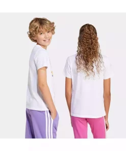 بچه گانه آرم سفید تیشرت برند adidas کد 1749867725