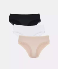 بسته شلوار رویایی هیپستر طرح توری مشکی برند LC Waikiki کد 1750988469