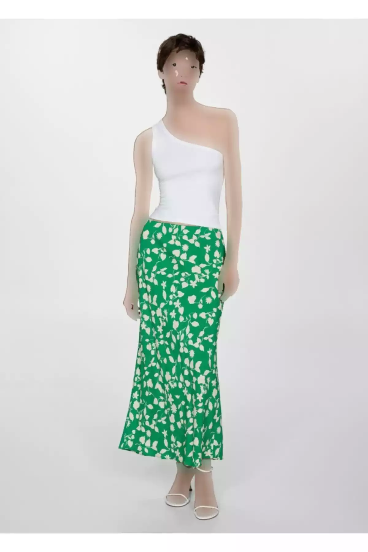 دامن بلند طرحدار برند MANGO کد 1751204468