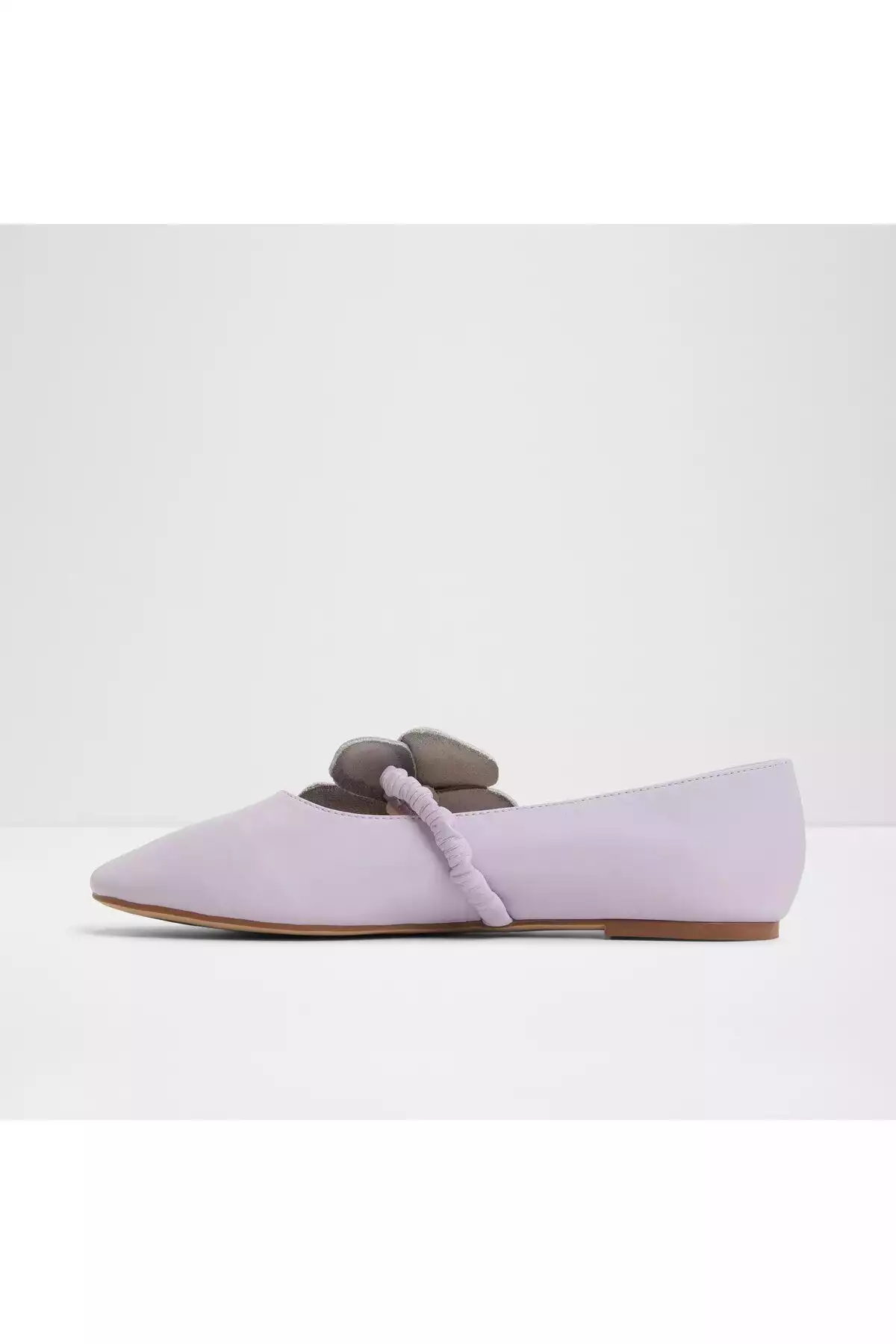 کفش عروسکی ساده بنفش روشن & چرم اصل زنانه فلورالینا برند Aldo کد 1750620733