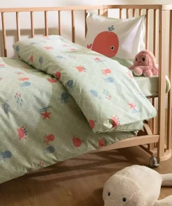 ست کاور سرویس خواب کودک پنبه ای طرح‎دار برند LC Waikiki کد 1750049232