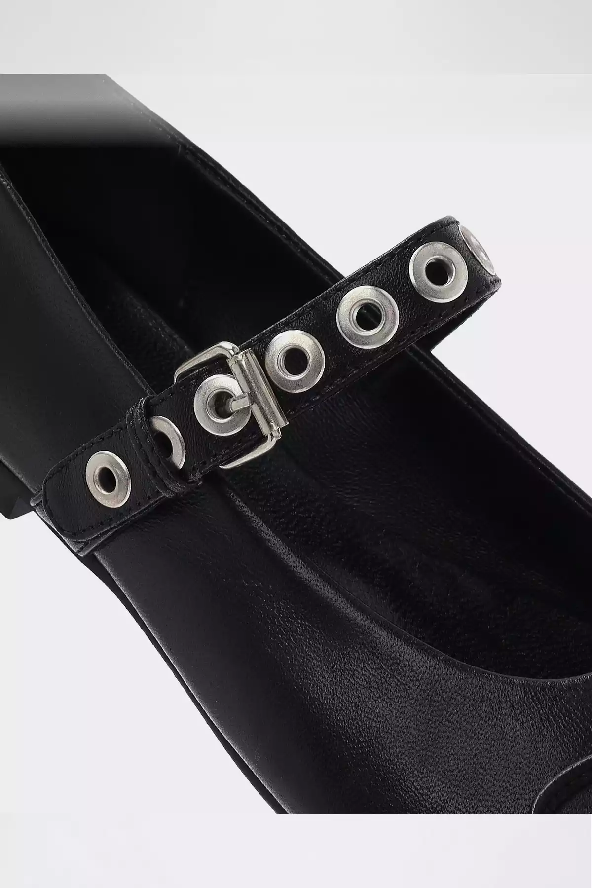 کفش عروسکی پاپیون طرحدار زنانه مشکی نوار چرم اصل مرلین برند Aldo کد 1750624991