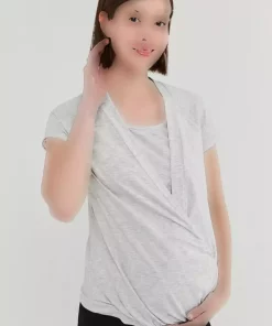 ملانژ طوسی روشن تیشرت برند Penti کد 1750643709