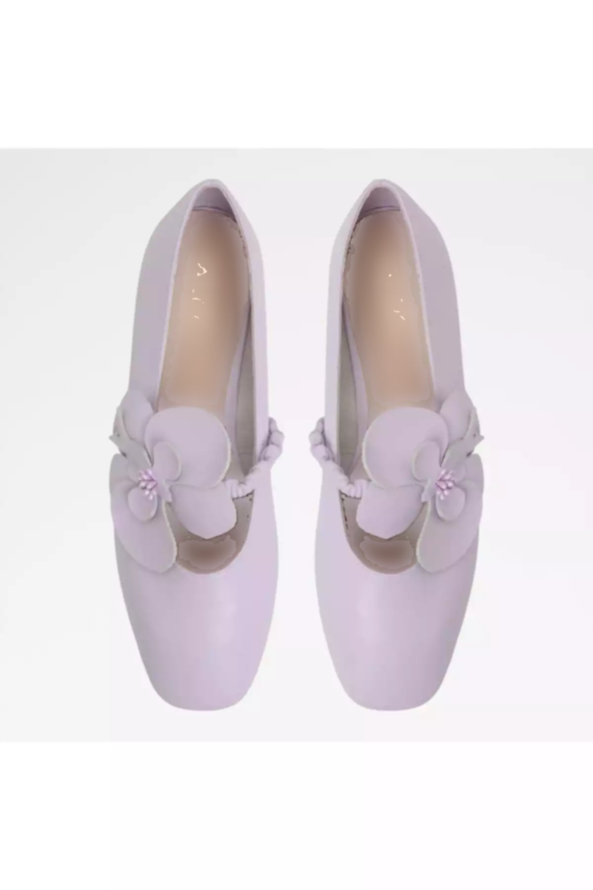 کفش عروسکی ساده بنفش روشن & چرم اصل زنانه فلورالینا برند Aldo کد 1750620733