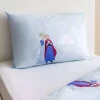 ست کاور بچه گانه کودک چاپی آبی یخ زده برند LC Waikiki کد 1750056068
