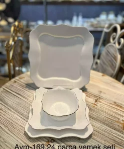 سرویس غذاخوری طلاکاری شده 6نفره طلایی آرکوپال برند decovien کد 1753907588