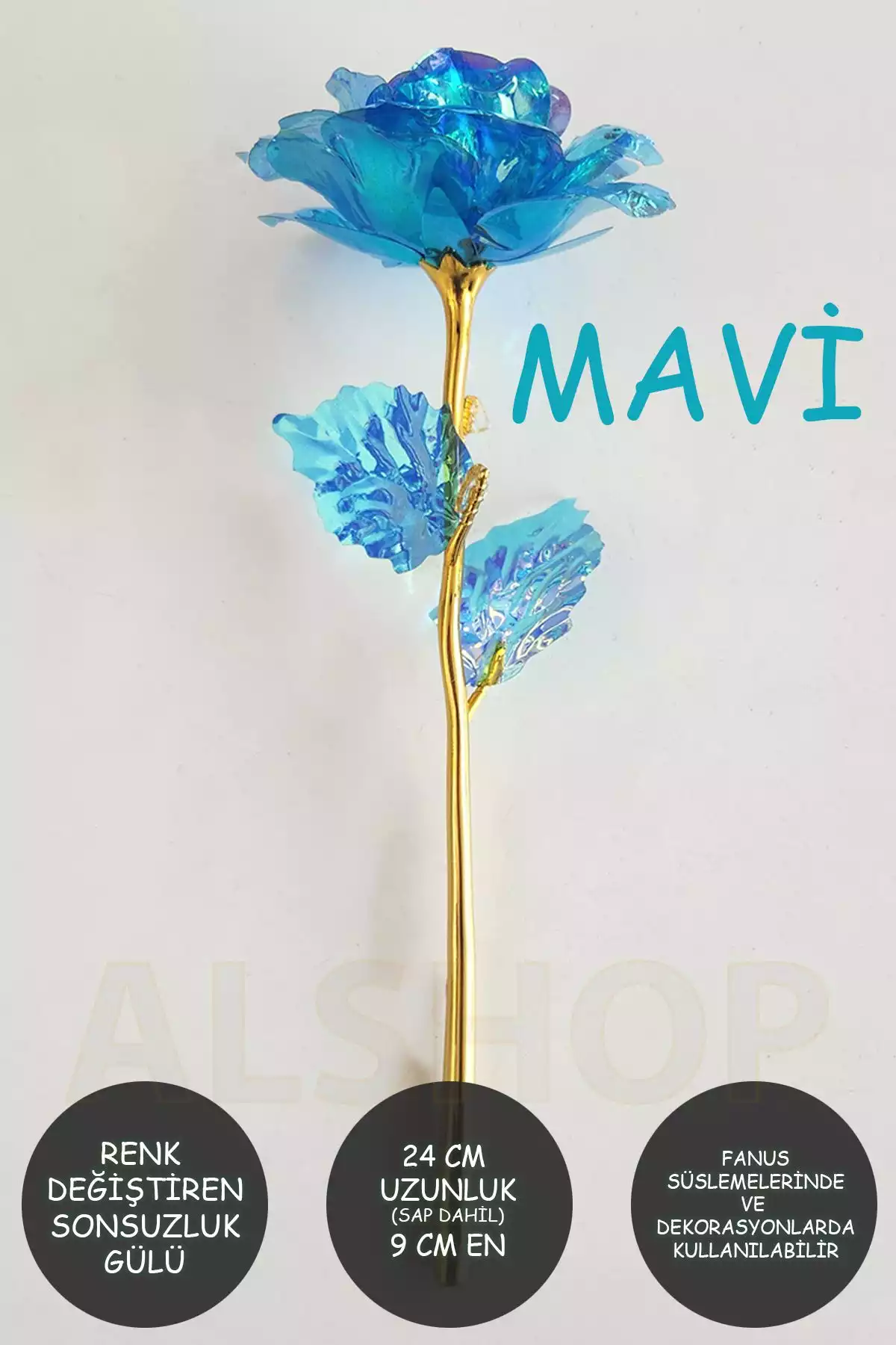 1عدد کادو آبی رنگارنگ 24cm برند ALSHOP کد 1753584067