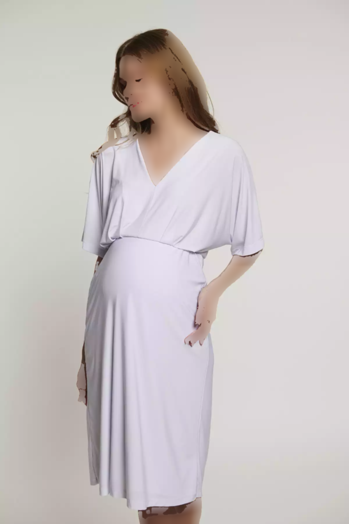 پیراهن سفید برند Lyn Mama کد 1753850588