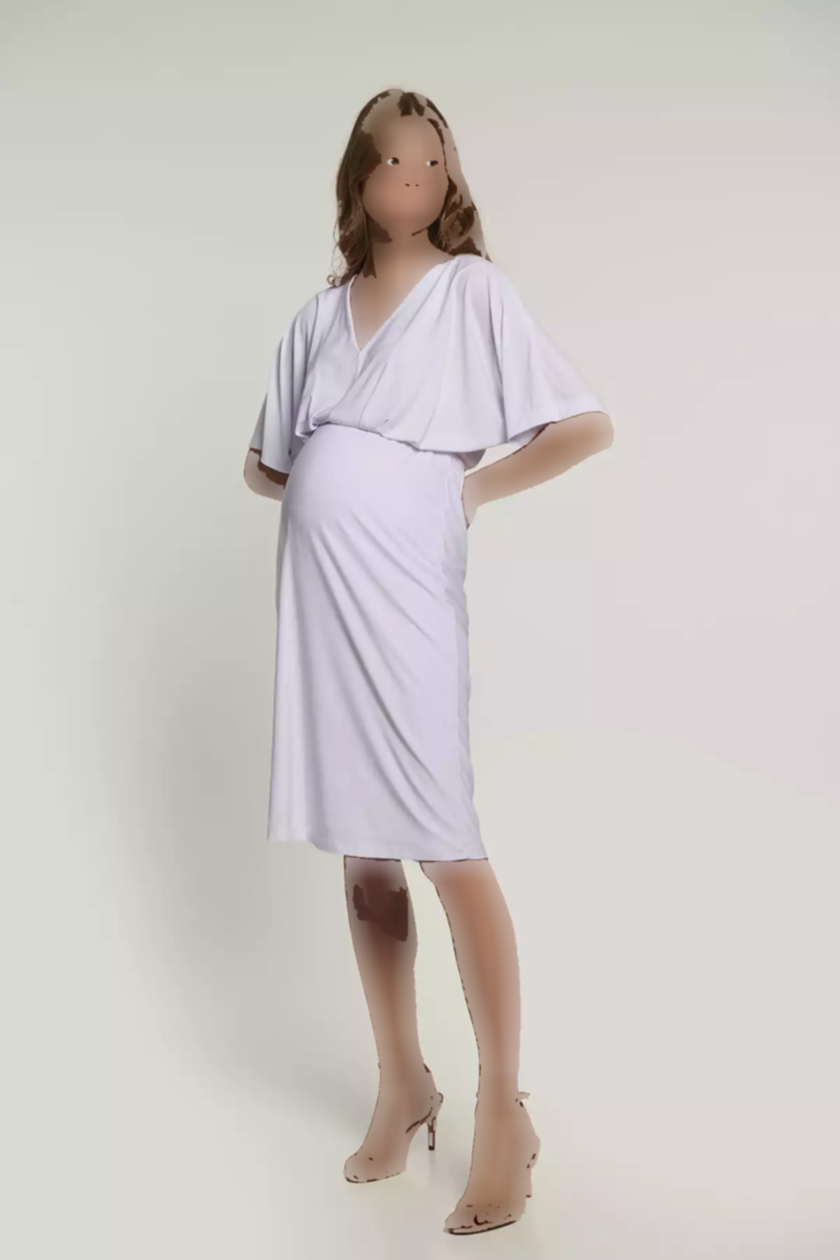 پیراهن سفید برند Lyn Mama کد 1753850588