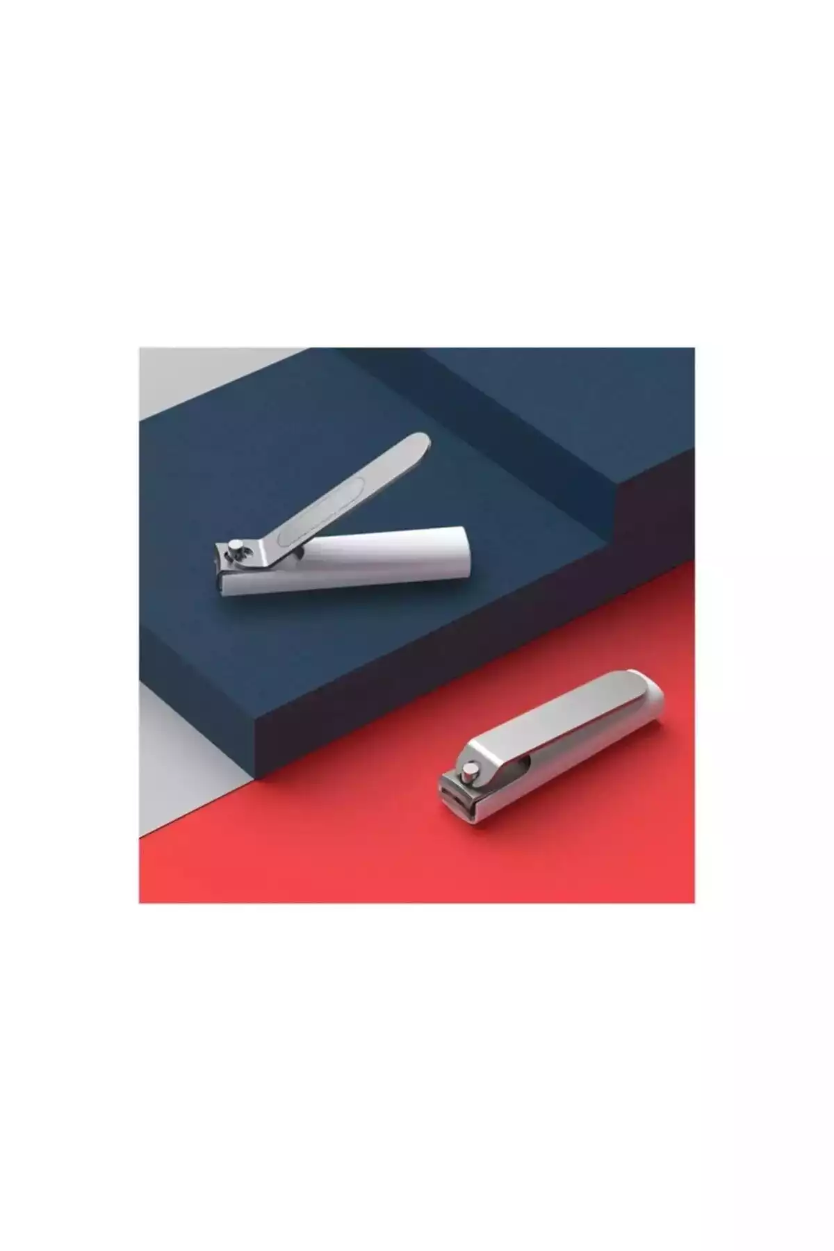 قیچی مراقبت ناخن ست مانیکور پدیکور فولادی ضد زنگ 2عدد میجیا برند Xiaomi کد 1753786392